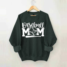 Trendy Mom Life Baseball Sweatshirt
