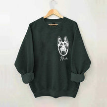 Custom Pet Portrait Sweatshirt