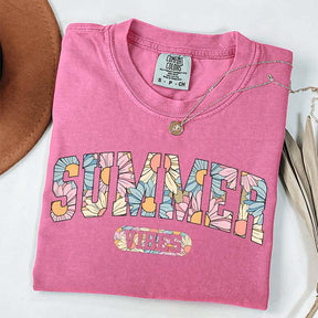 Cute Beach Vacation Summer Vibes T-Shirt