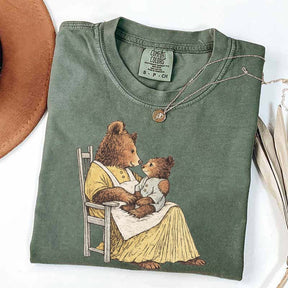Vintage Storybook Bear Cub T-Shirt