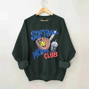 Softball Moms Club Sweatshirt