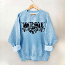 Custom Volleyball Team School Spirit Sweatshirt