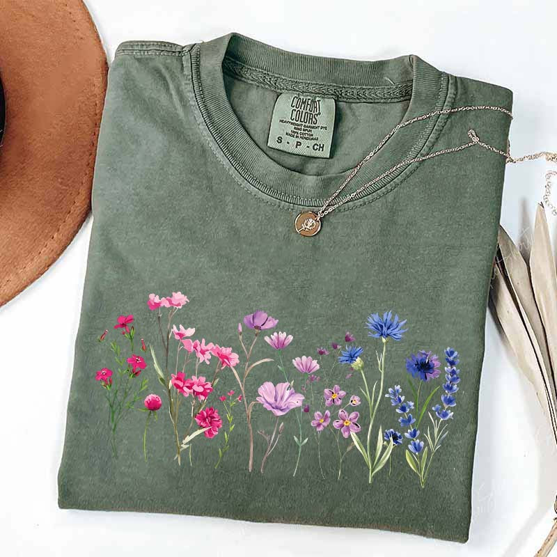 Cute Pride Wildflower T-Shirt