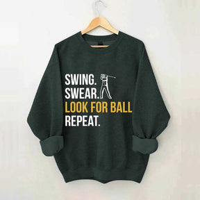 Swing Swear Look For Ball Repeat Sweatshirt