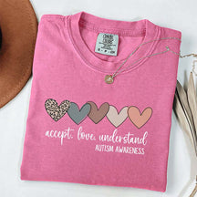Accept Love Understand Autism Acceptance T-Shirt