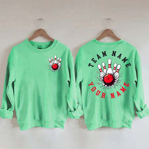 Custom Bowling Sweatshirt