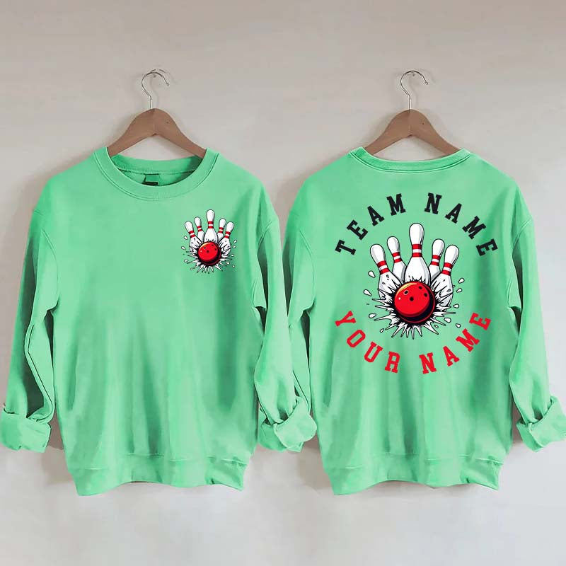 Custom Bowling Sweatshirt