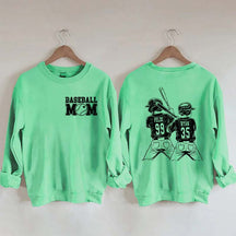 Customized Baseball Mom Sweatshirt