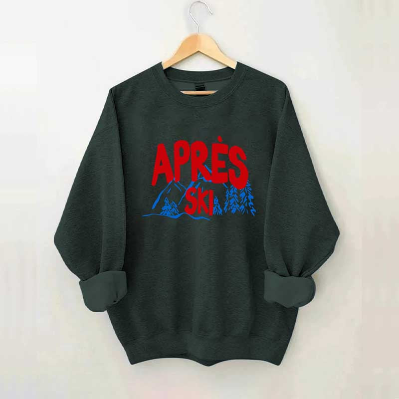 Minimalist Apres Ski Sweatshirt