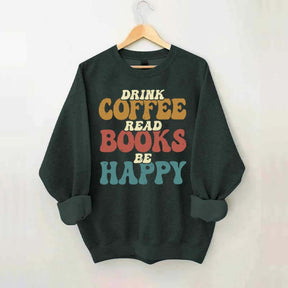 Coffee and Books Bibliophile Sweatshirt