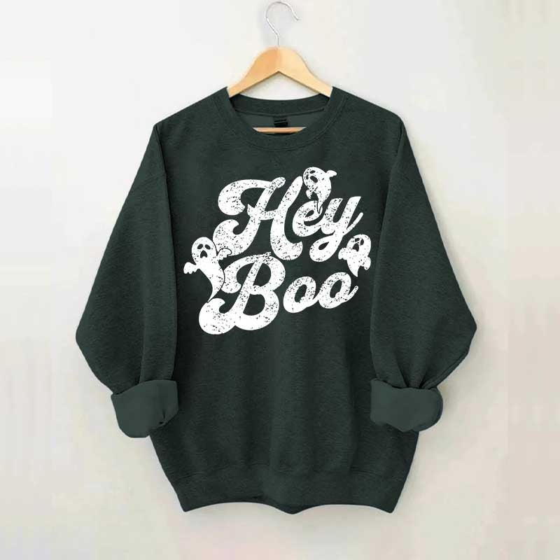 Retro Halloween Boo Sweatshirt