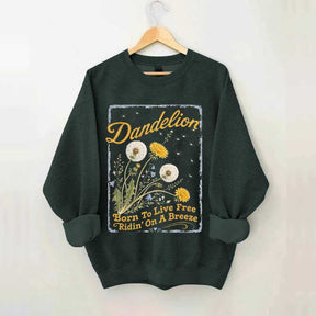 Comfort Colors Dandelion Country Music Sweatshirt