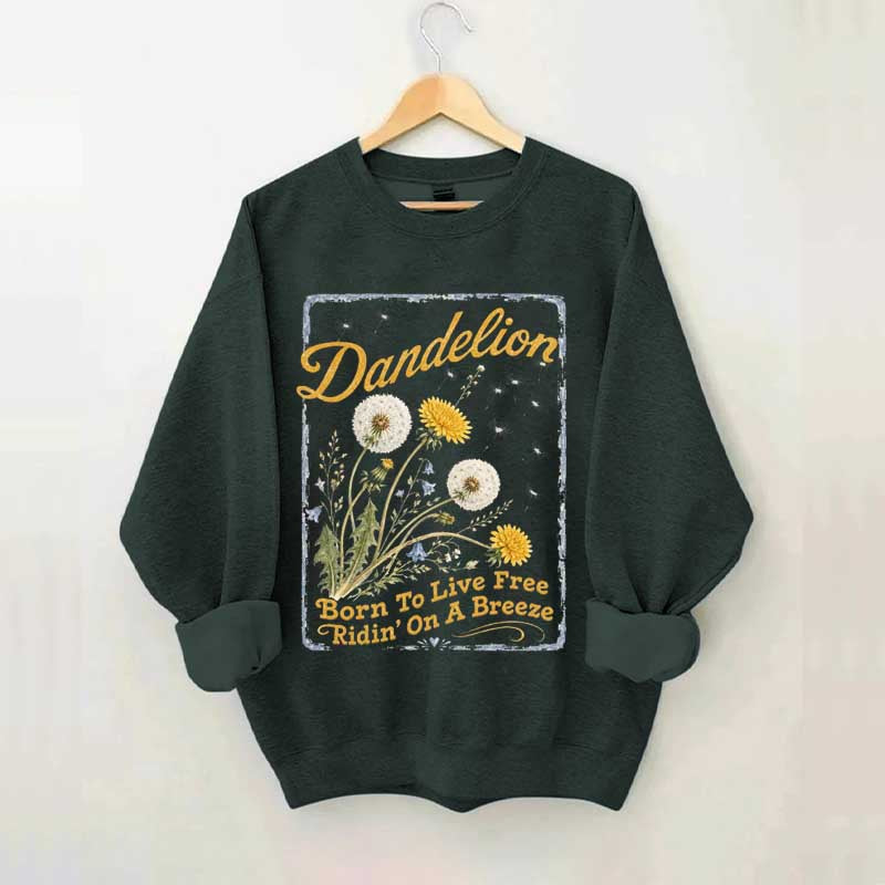 Comfort Colors Dandelion Country Music Sweatshirt
