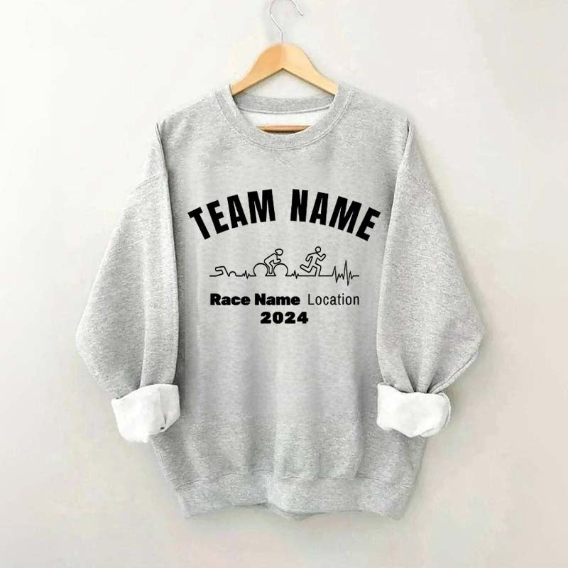 Custom Triathlon Team Sweatshirt