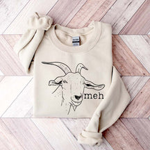 Meh Goat Sweatshirt