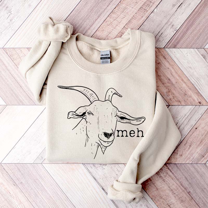 Meh Goat Sweatshirt
