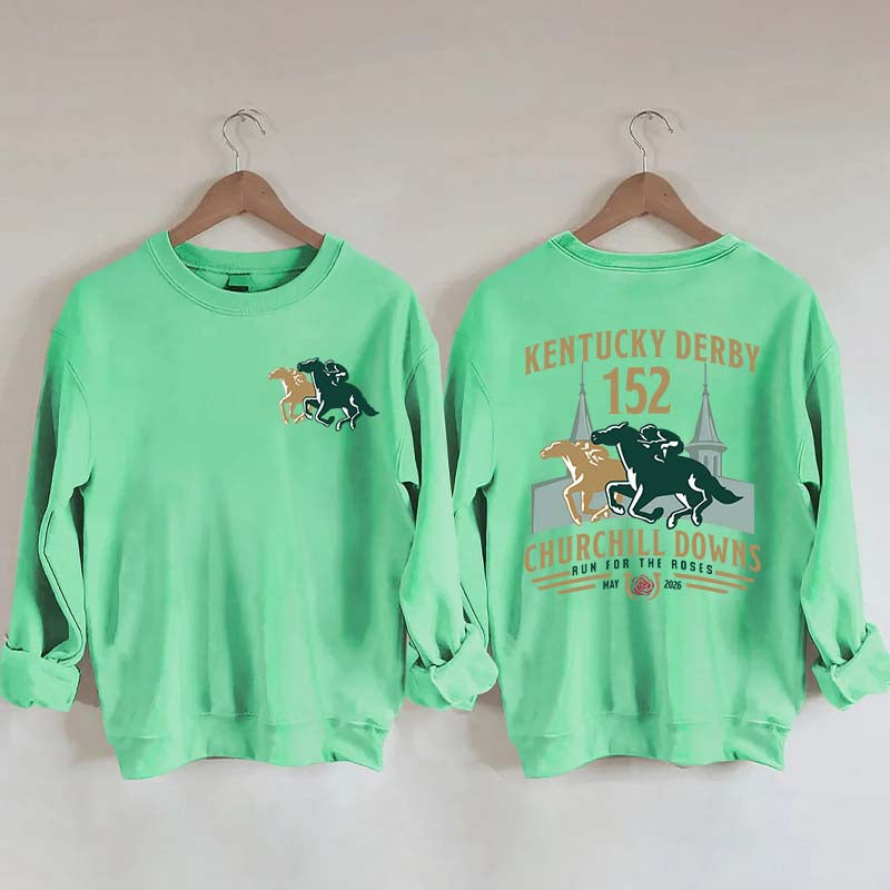Kentucky Derby Race 2026 Horse Racing Sweatshirt