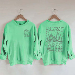 Group Cabin Camping Trip Sweatshirt