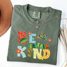 Comfort Colors Be Kind Butterfly T-Shirt