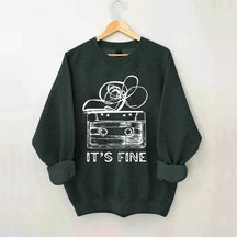 Retro Cassette Tape 90s Music Sweatshirt