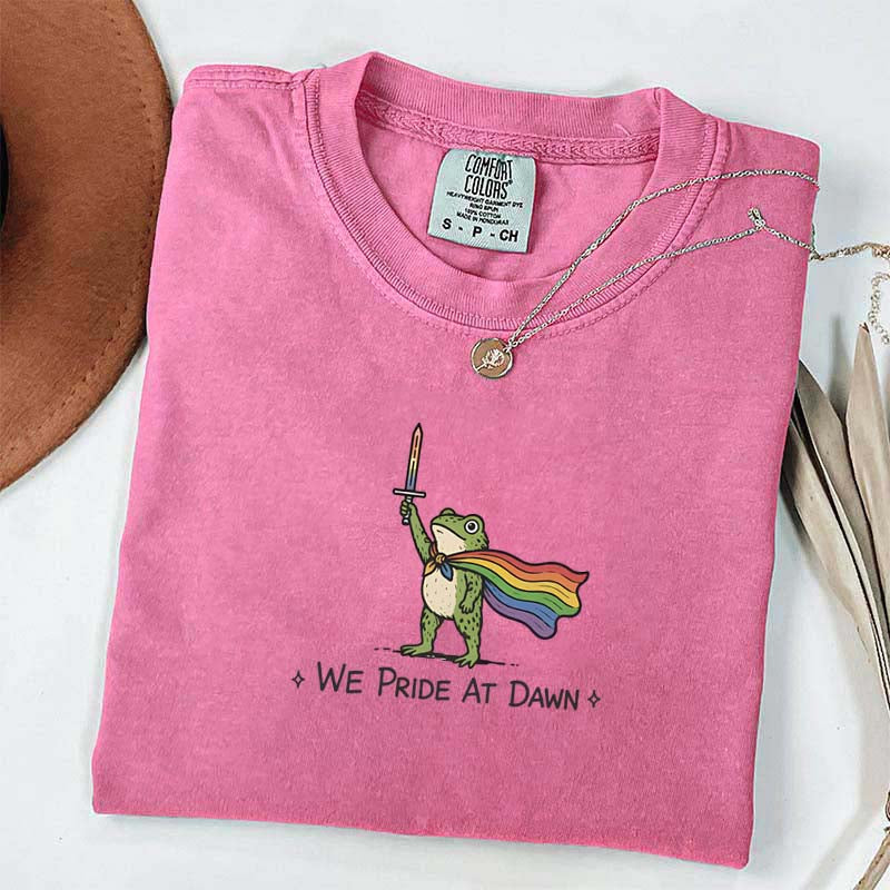 We Ride At Dawn Frog T-Shirt