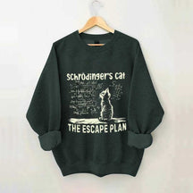 Funny Physics Science Cat Sweatshirt