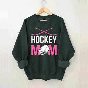 Hockey Mom Pink Sweatshirt