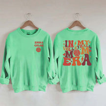 Personalized In My Volleyball Mom Era Sweatshirt