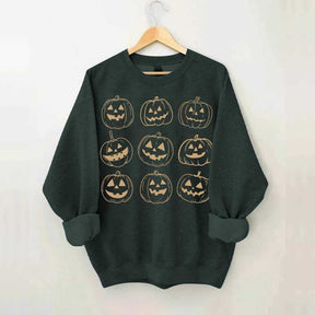 Trick or Treat Fall Pumpkin Sweatshirt