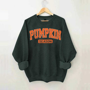 Retro Autumn Pumpkin Season Sweatshirt