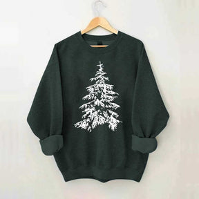 Christmas Party Winter Tree Sweatshirt