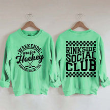 Weekends Are For Hockey Sweatshirt