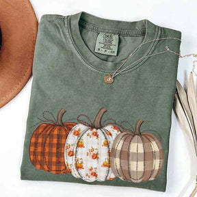 Autumn Fall Pumpkins Retro T-Shirt