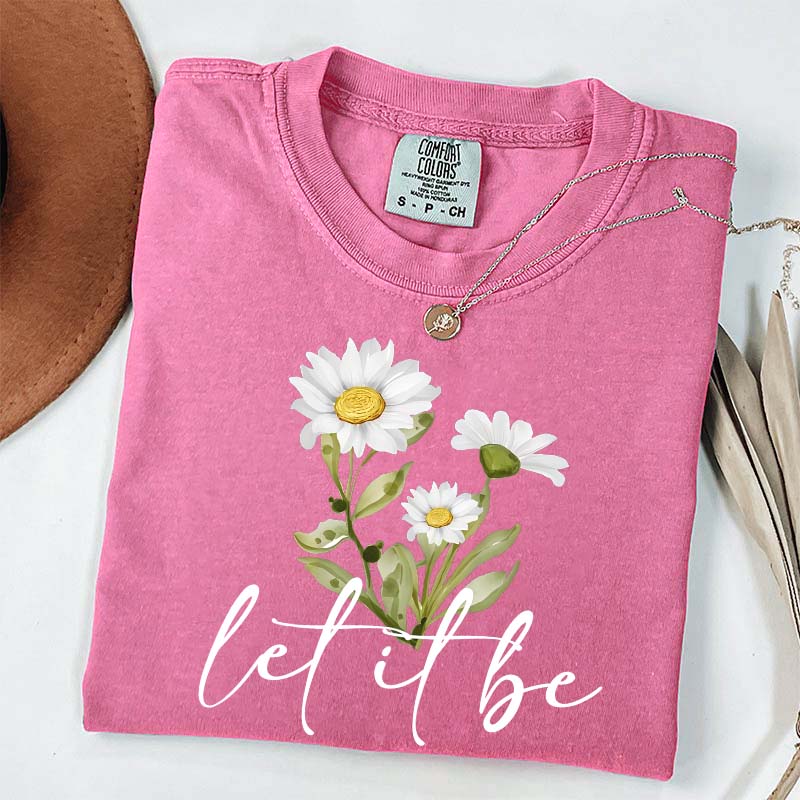 Daisy 'Let it Be' T-Shirt