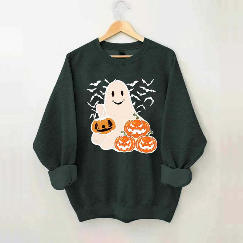 Ghost Fall Halloween Party Sweatshirt