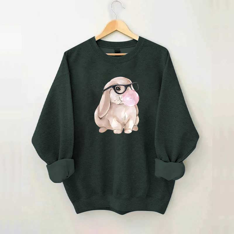Cute Rabbit Easter Family Sweatshirt
