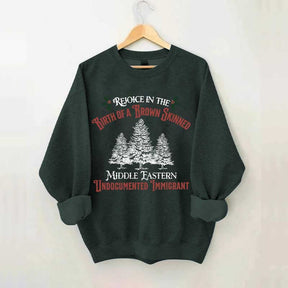 Feminist Christmas Liberal Sweatshrit