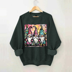 Christmas Gnome Art Sweatshirt