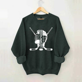 Ice Hockey Puck Sweatshirt