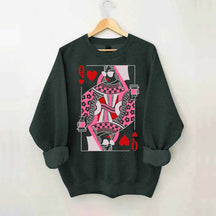 Queen of Hearts Coffee Sweatshirt