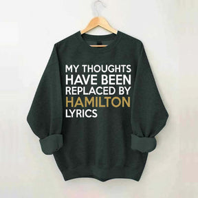 Alexander Hamilton Broadway Fan Sweatshirt