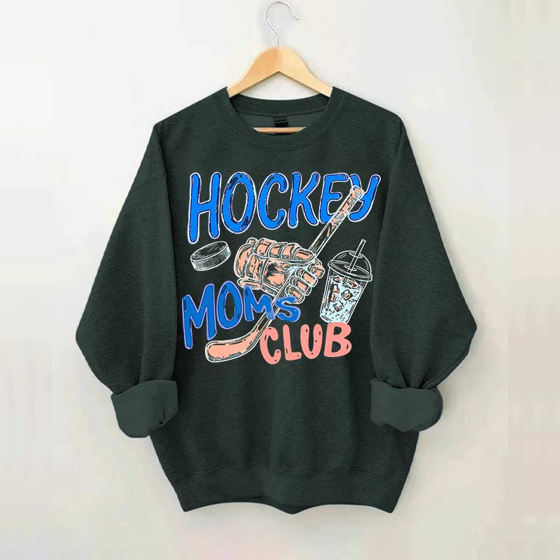 Funny Hockey Mom Club Sweatshirt