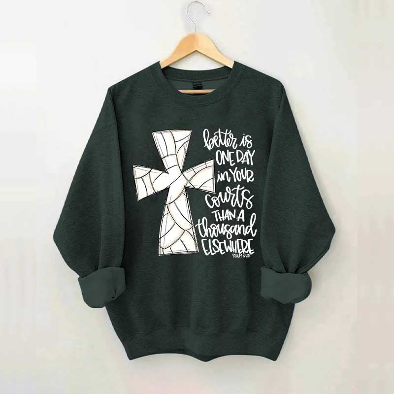 Volleyball Religous Sweatshirt