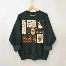 Hello Fall Goose Floral Sweatshirt