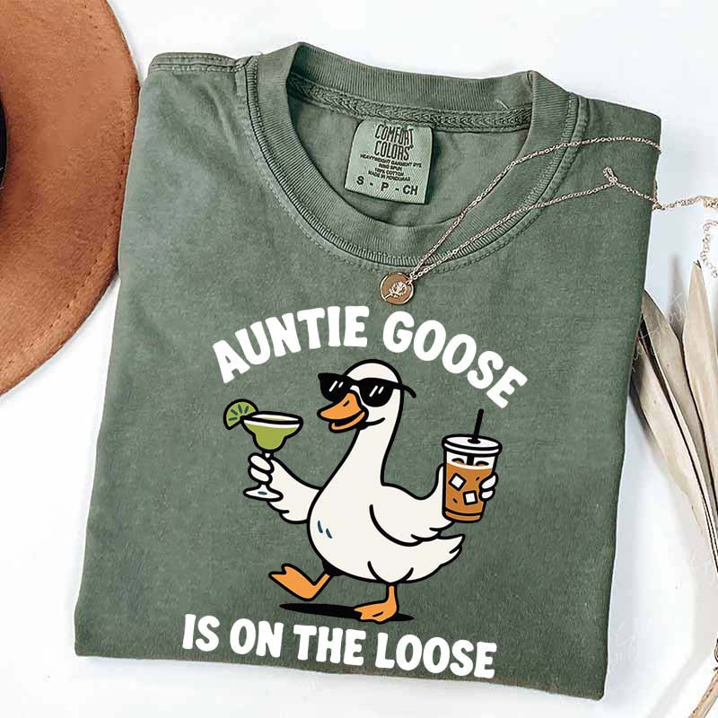 Auntie Goose Is On The Loose T-Shirt