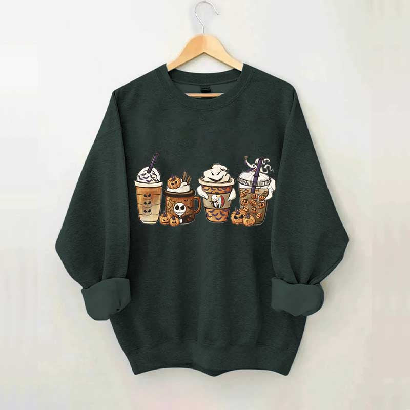 Nightmare Before Coffee  Halloween Sweatshirt