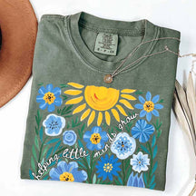 Helping Little Minds Grow Floral T-Shirt