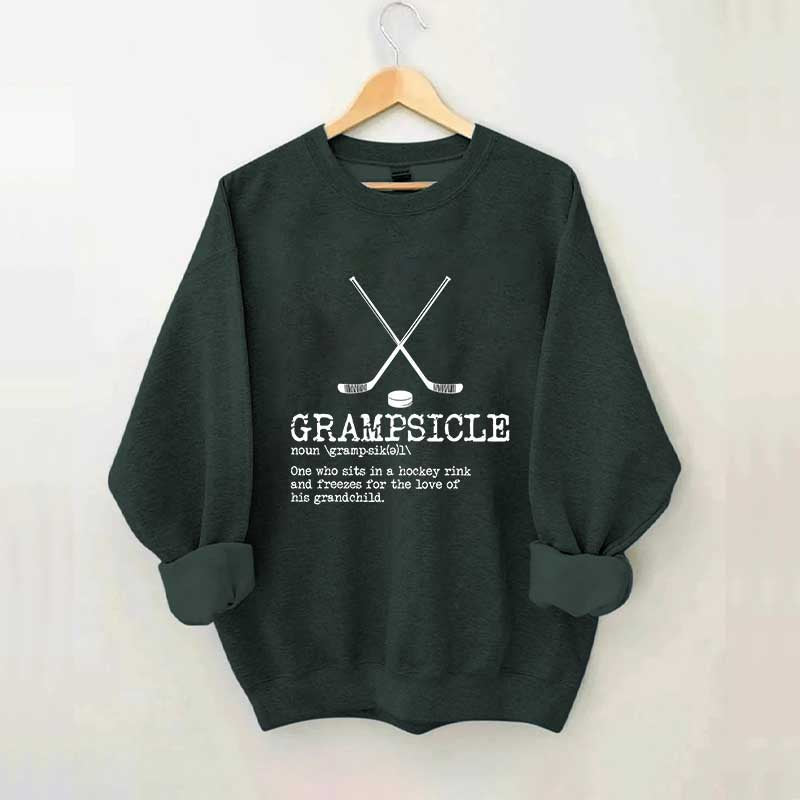Grampsicle Hockey Sweatshirt