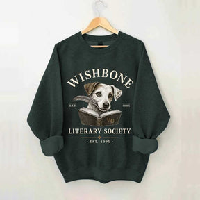Wishbone Literary Society Nostalgia Dog Sweatshirt