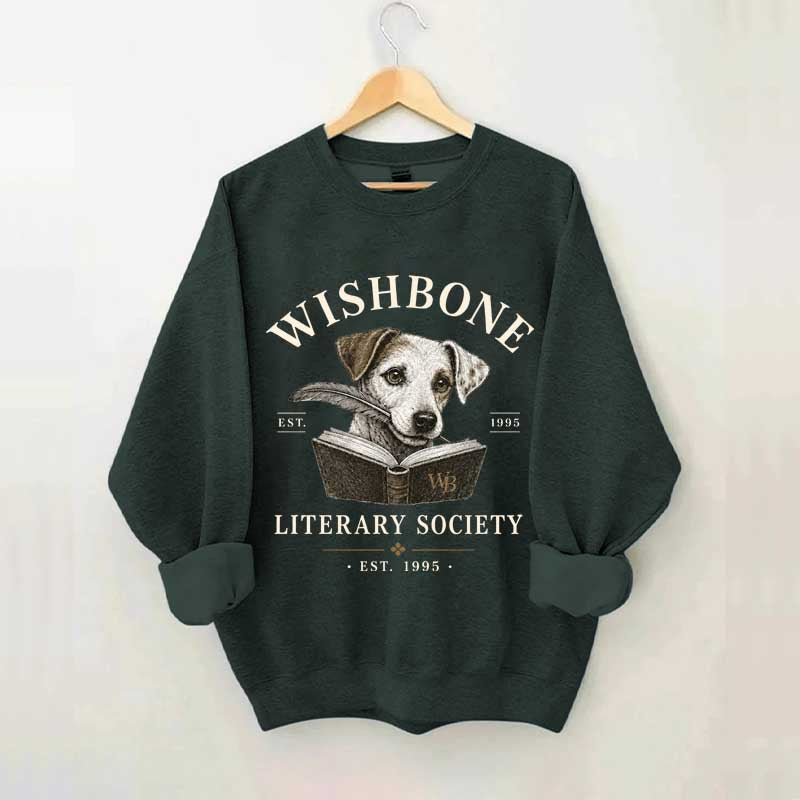 Wishbone Literary Society Nostalgia Dog Sweatshirt